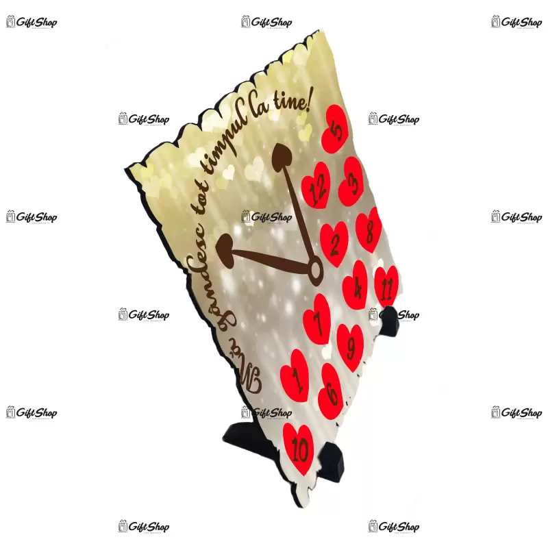 Ma gandesc tot timpul la tine, placheta cu mesaj